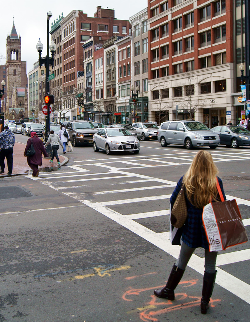 Shopping on Boylson Steet